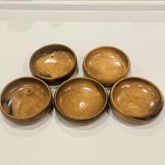サラダなどに☆木製の器＆カゴのセットの画像