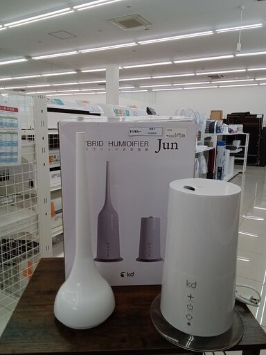 ★ジモティ割あり★ MODERN DECO アロマハイブリッド式加湿器/小物家電 3L 17年製 動作確認／クリーニング済み HJ4424