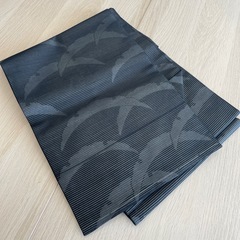 喪服用　着物帯