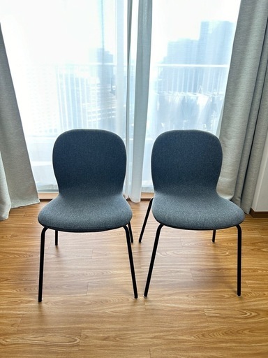 ダイニングチェア 2脚セット IKEA KARLPETTER