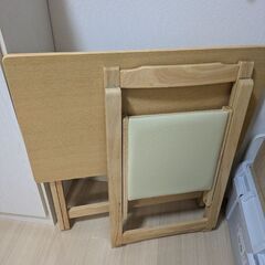 折りたたみ　デスク　チェア