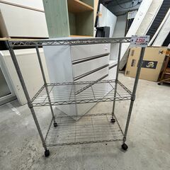 リサイクルショップどりーむ天保山店　No14318　メタルラック...