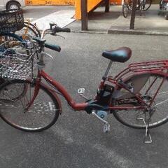 Panasonic電動アシスト自転車3段ギア　パナソニック赤の画像
