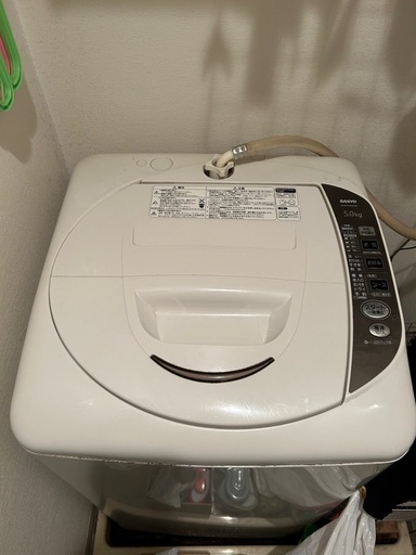 洗濯機【取りに来れる方限定】