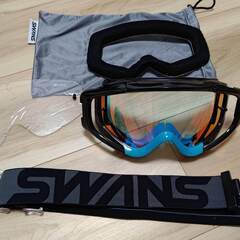 スワンズ(SWANS) ダートゴーグル バイク用ゴーグル MX-...
