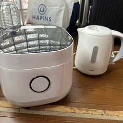 電気ケトル　炊飯器