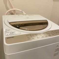 洗濯機 TOSHIBA 7kg AW-7GB スタークリスタルドラム