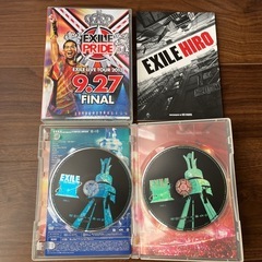 EXILE ライブDVD 通常盤&限定版の画像