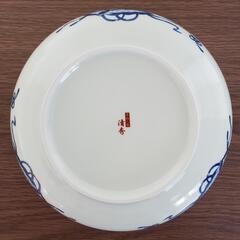 波佐見焼　赤絵工房　清秀　大皿新品の画像