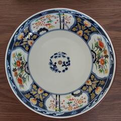 波佐見焼　赤絵工房　清秀　大皿新品の画像