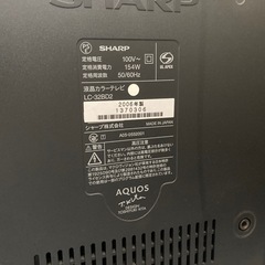 【7月28〜30日受渡】AQUOS LC-32BD2 [32インチ]の画像