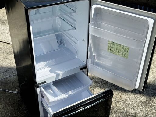 冷蔵庫 SHARP 137L  黒 SJ-14W