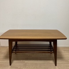 カリモク60 リビングテーブルS ウォールナット　国産家具