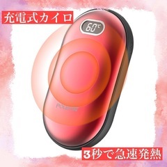 充電式カイロ 45-60度温度調節 1度単位で温度調節可能 LE...
