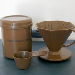 ★コメダ珈琲・コーヒードリッパー＆キャニスター＆軽量スプーン・2...