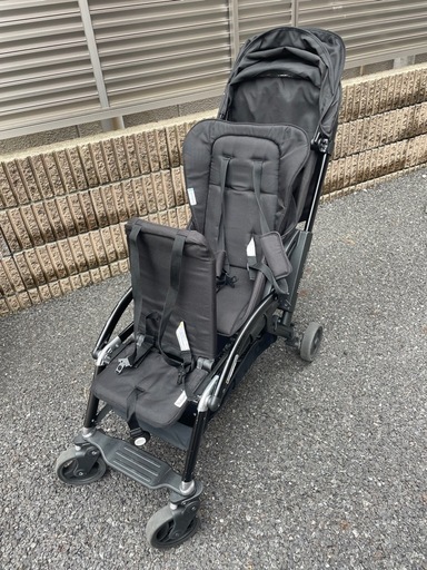 Vidiamo2人乗り ベビーカー limo（ ノワール） ※リクライニング難あり