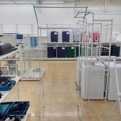 ★ジモティ割あり★  ランドリーラック 白 W74×D56×H1...