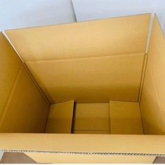 未使用　ダンボール　大きめ　の画像