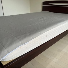 【美品】LOHATEX敷きパッドトッパー セミダブル 