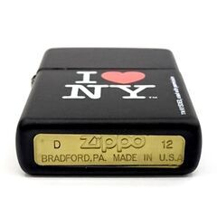 【未使用品】Zippo ジッポー オイルライター I LOVE NY の画像