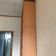 (取引中)差し上げます　 つっぱり式書棚の画像