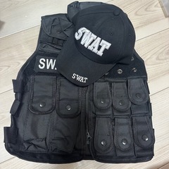 子供用コスチューム　SWATの画像