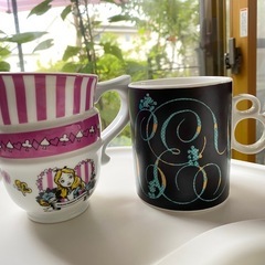 Disney アリスとミッキーのマグカップ未使用