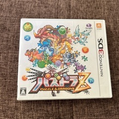 3DS　パズドラＺ　ケース＆操作説明シート