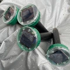 動物撃退器 超音波 ソーラー式 モグラ 猫よけ ねこよけ ネコよ...