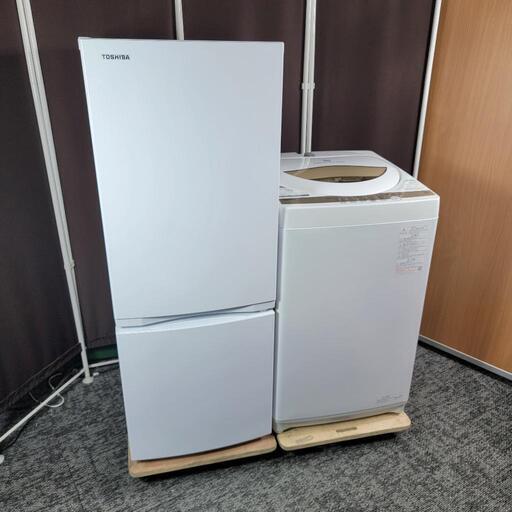 ‍♂️h060919売約済み‼️配送設置は無料‼️最新2021年製✨東芝 家電セット