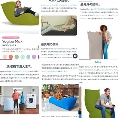 新品同様ヨギボーマックスの画像