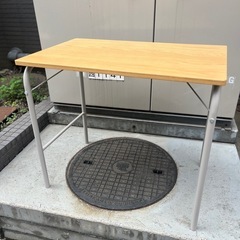 無印良品 スチールパイプ折りたたみテーブル