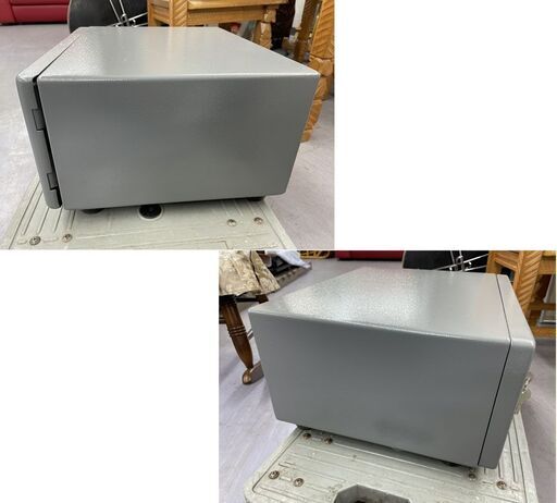 エーコー 耐火金庫 シリンダー錠 ES-2 W 410.0mm × D 346.0mm × H 213.0mm 20kg 家庭用 札幌市手稲区