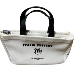 MILAMILANハンドバッグ　ほぼ新品