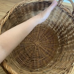 かご　しっかり　取手　大きい　生活雑貨 洗濯用品 ランドリーバスケットの画像