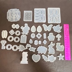 手芸用シリコンモールド37点の画像