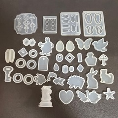 手芸用シリコンモールド37点