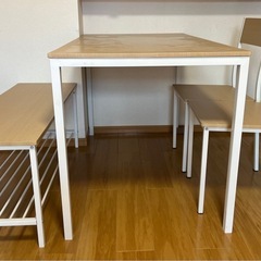 【交渉中】ダイニングテーブル　チェア　ベンチ