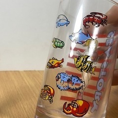 美品　【非売品】海物語 ペアグラスセット ガラス コップ　コレクションの画像