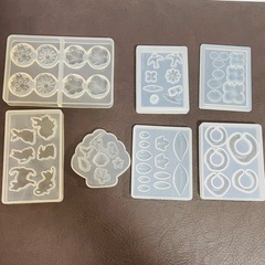 手芸用シリコンモールド7点の画像