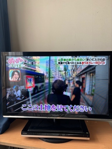 お話し中　パナソニックテレビ
