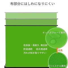 自立型グリーンバック（購入価格2万円）幅1.5m×高2m　メーカー：WASJOYEの画像