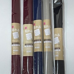 DAISO ベルベット調  貼れる布×5点