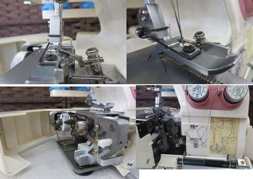 JANOME ロックミシン MY LOCK 3 ジャノメ フットコントローラー/ミシン糸付き 簡易動作確認済み 札幌 北20条店