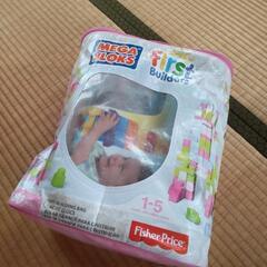 4月まで！以降処分します。メガブロック 80ピース2袋分の画像