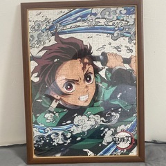 鬼滅の刃　パズル　完成品　