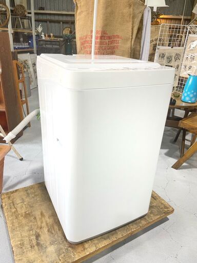★YAMADAセレクション★ ヤマダセレクション 洗濯機 YWM-T50H1 2020年 5kg コンパクト シンプル操作 一人暮らし 福島 郡山市★