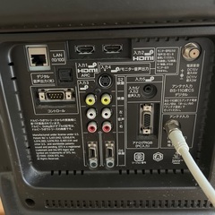 SHARP AQUOS 32Vテレビの画像