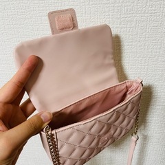 【無料】キッズショルダーバック(ピンク)の画像