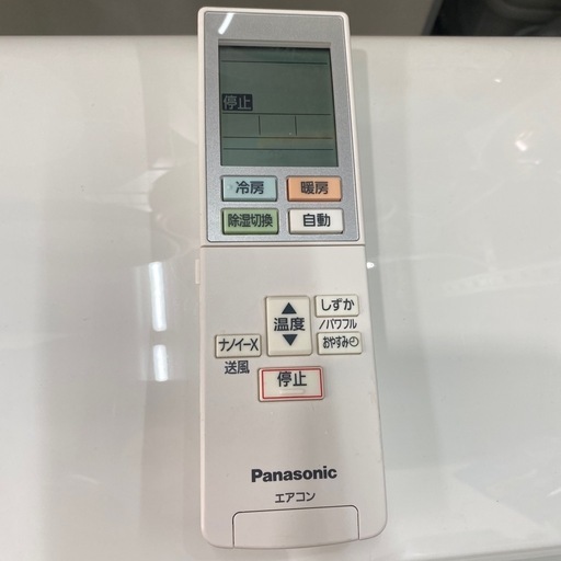 【パナソニック／エアコン2.2k】【2022年製】【6畳用】【クリーニング済】【６ヶ月保証】【取付可】【管理番号11609】